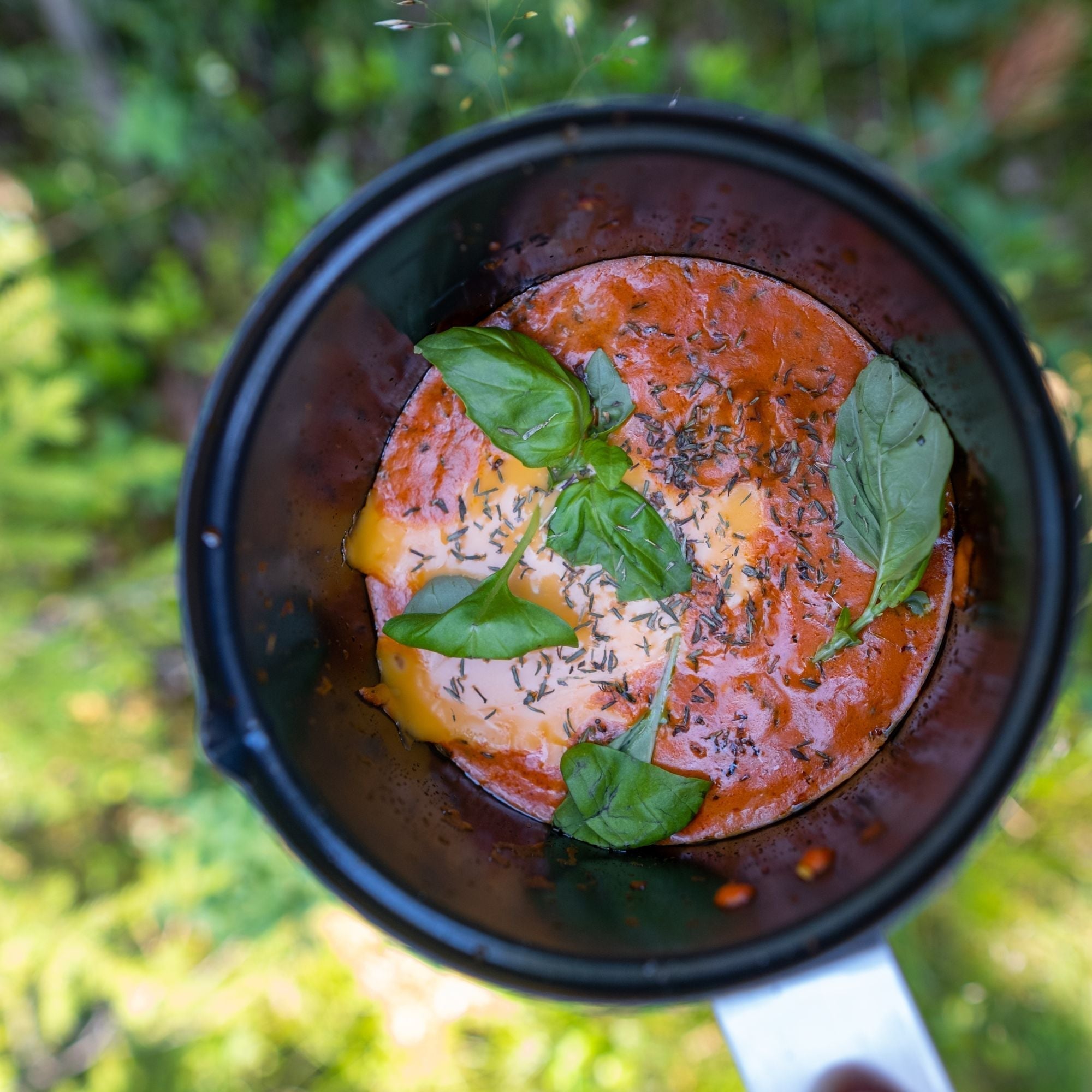 One-pot veggie lasagna