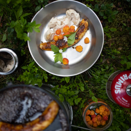 Caramelized bananas with ice cream