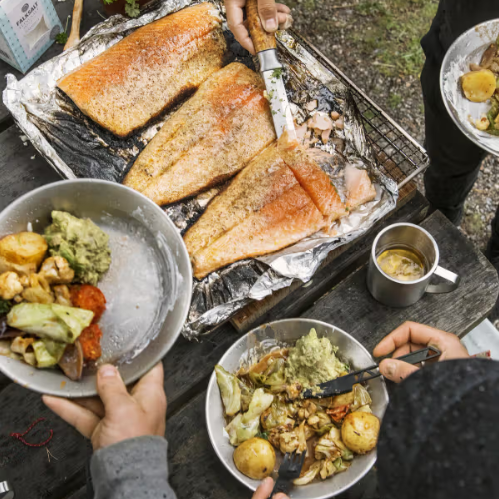 Whole Grilled Salmon