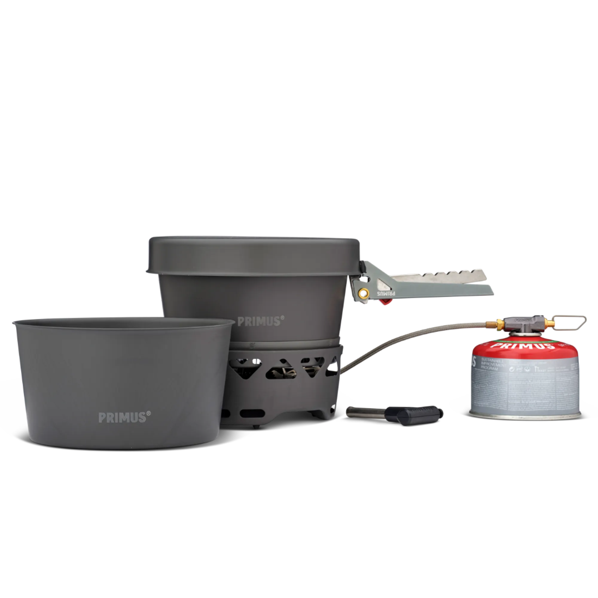 P351040 Primetech Stove Set 2x2.3L  w. pan