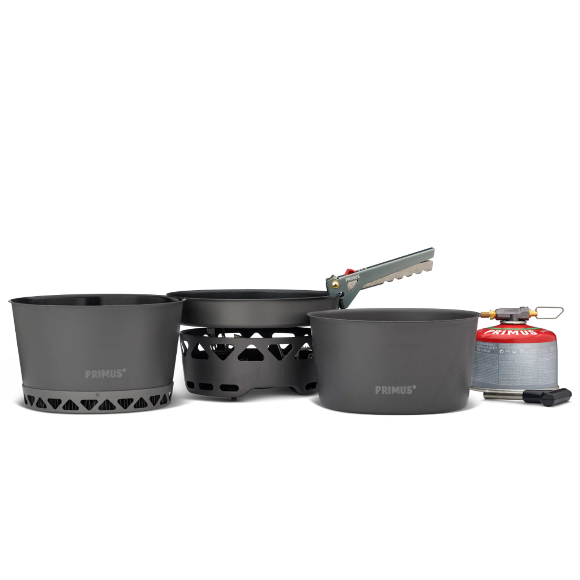 P351040 Primetech Stove Set 2x2.3L  w. pan 5