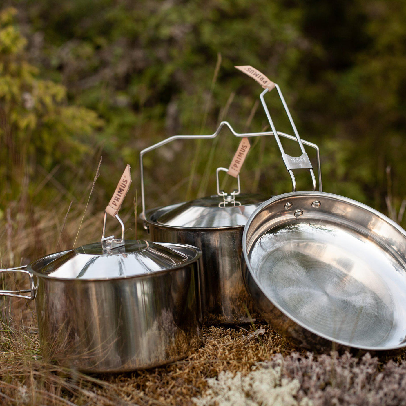 Primus PrimeTech Cooking Set large pot 2.3L outdoor kitchen set camping cookware