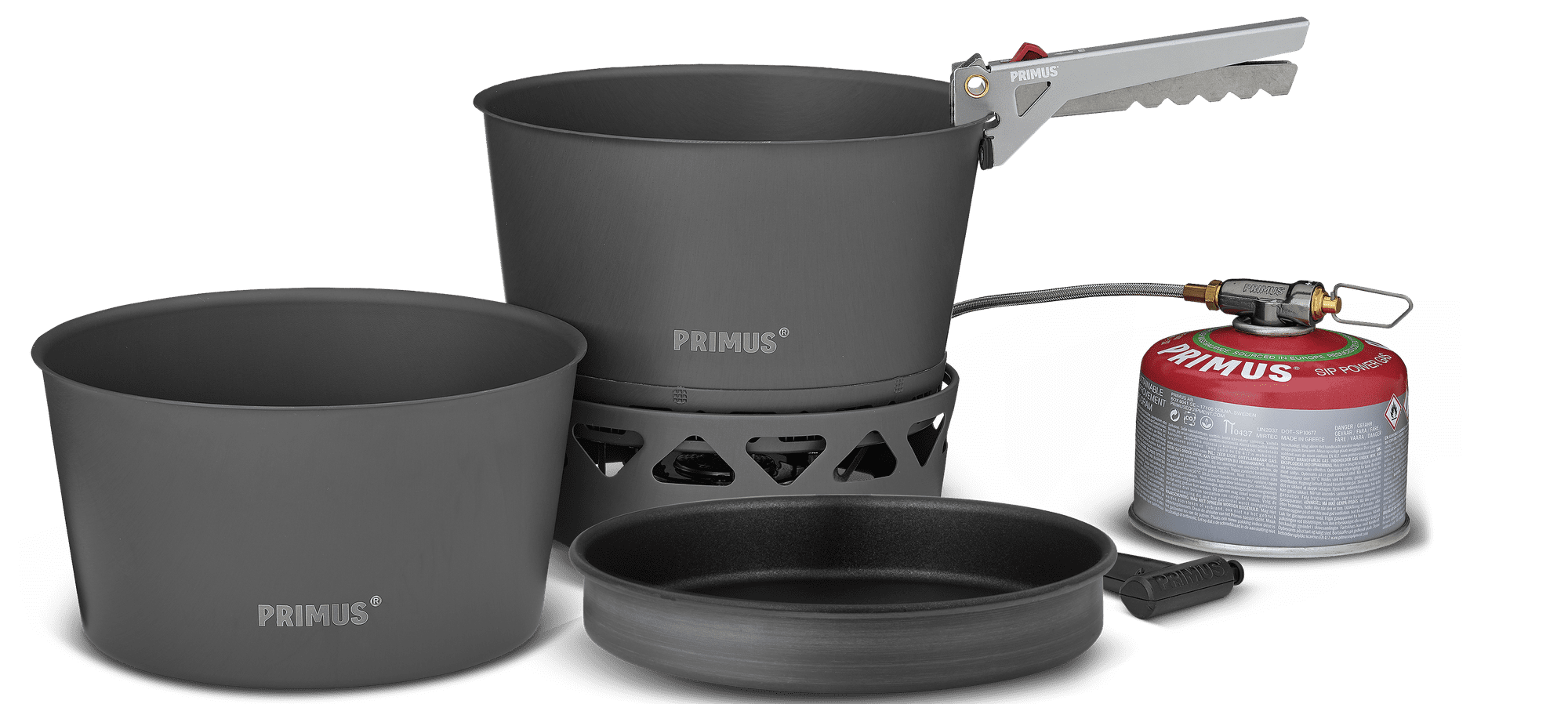 Primetech Stove Set 2x2.3L  w. pan