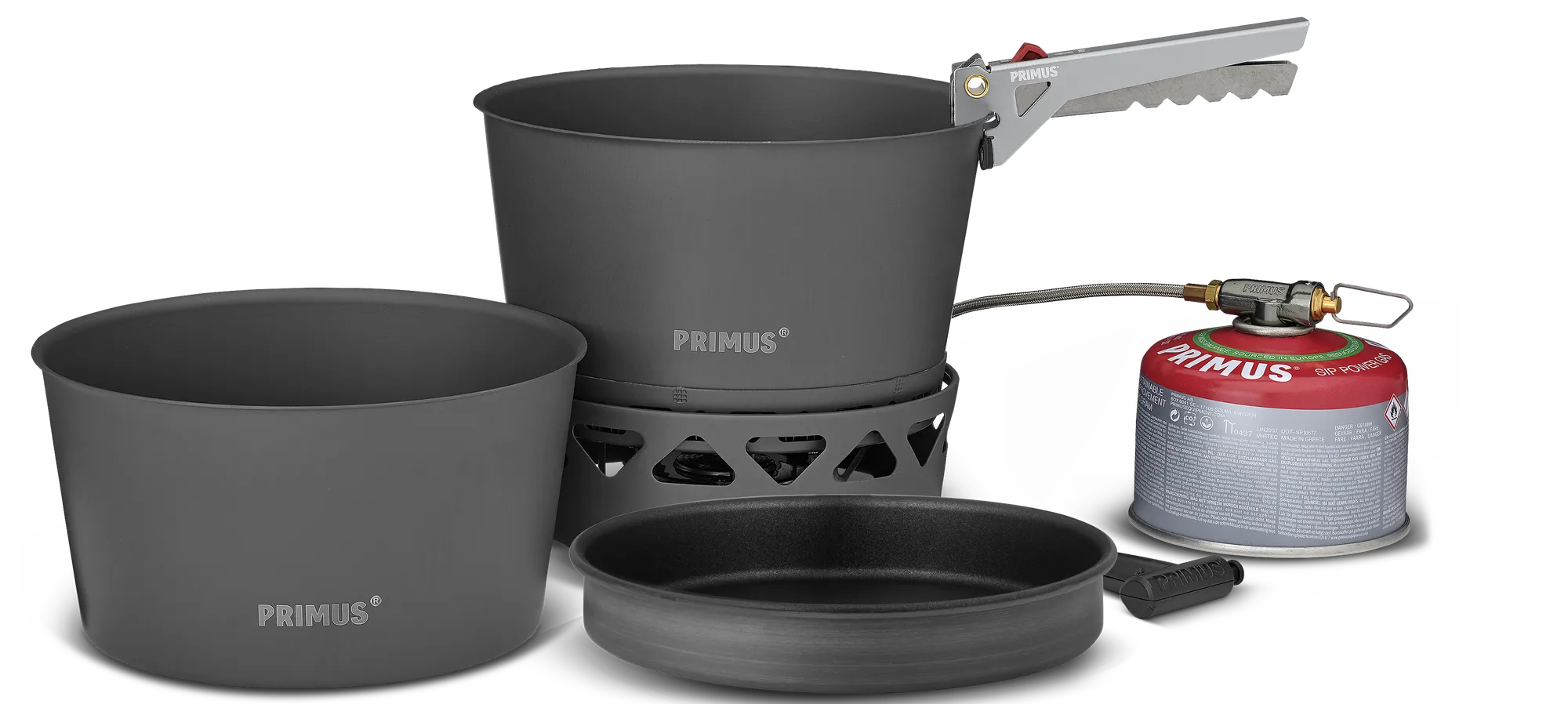 Primetech Stove Set 2x2.3L  w. pan